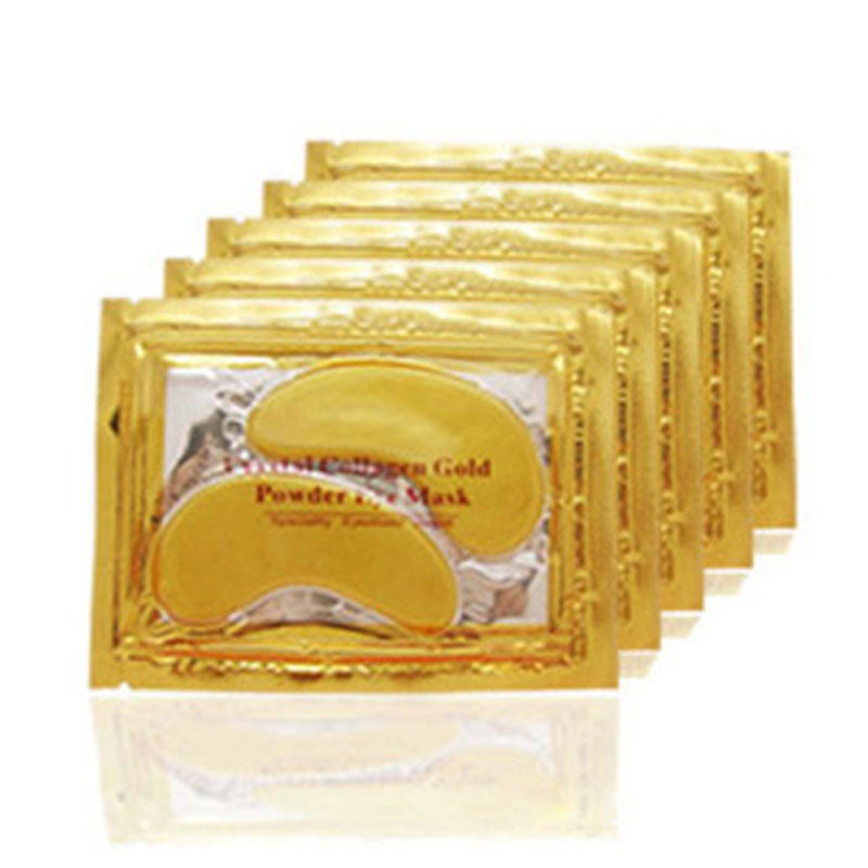 20pcs=10packs Gold Masks Crystal Collagen  Eye Care - Gadproshop