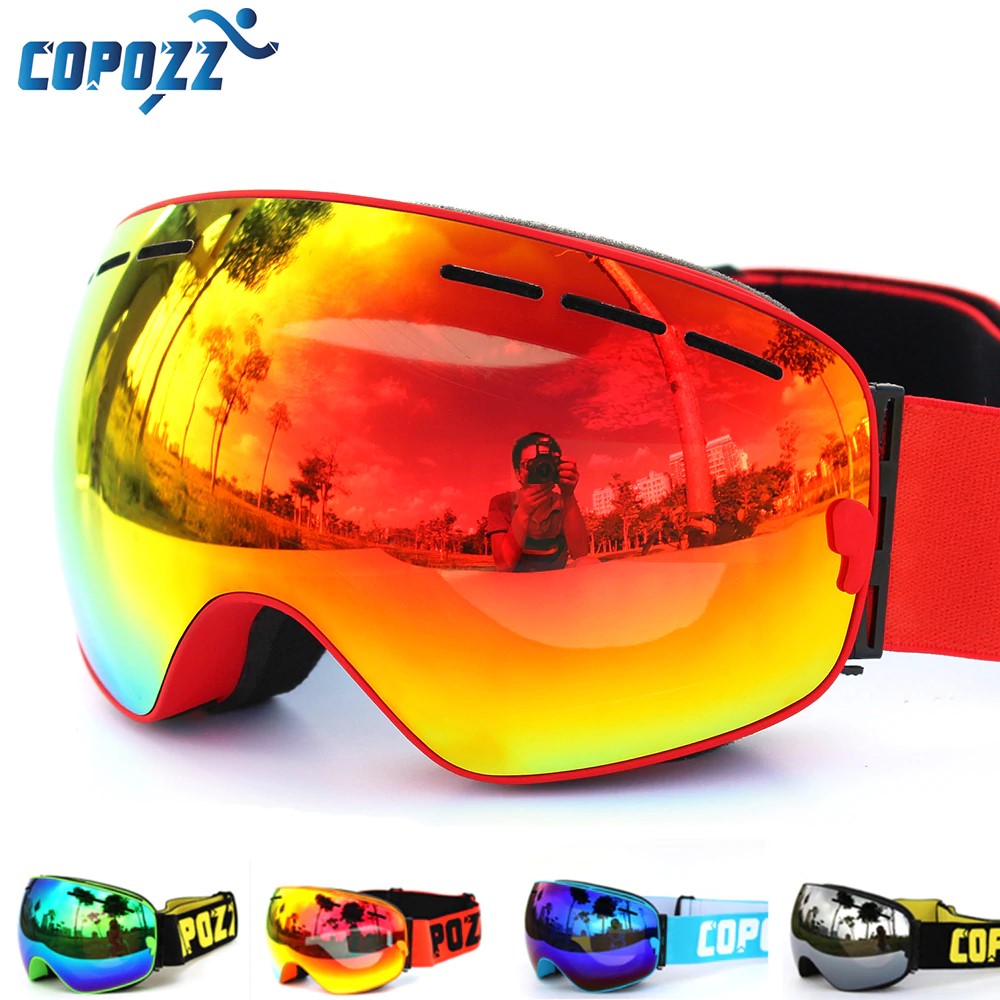 COPOZZ DOUBLE LAYER SNOW GOGGLES - 2020 Version Pro  UV400 ANTI-FOG