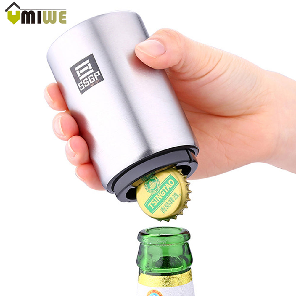 Magnetic Automatic Beer Bottle Cap Opener - Gadproshop