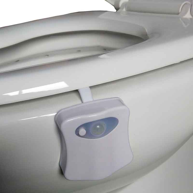 8-COLOR LED SENSORED TOILET POTLIGHT - Gadproshop