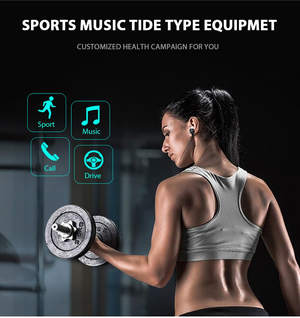 Amazing  Bluetooth Earphone  Sport Headphone 4.2 with Charging Cable Young Earphones Build-in Mic Headphone - Gadproshop