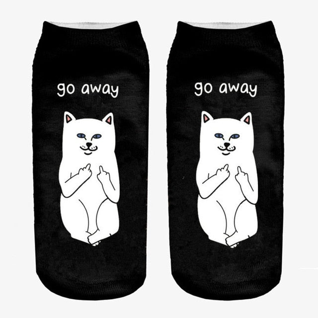 EXCELLENT FUNNY SOCK PRINTING IN 3D FUNCTIONAL MOTIVES FOR ORIGINAL CHILDREN AND GIRLS COMPLETE COLOR PRINTING